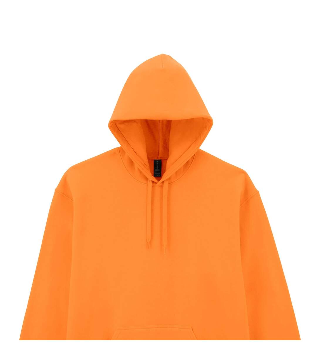 Sweat à capuche homme mandarine Gildan-2