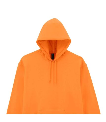 Sweat à capuche homme mandarine Gildan Gildan