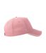 Casquette De Baseball Motif/style 5 Panneaux Recy Five Piping Adulte Rose Blanc Atlantis Headwear-4