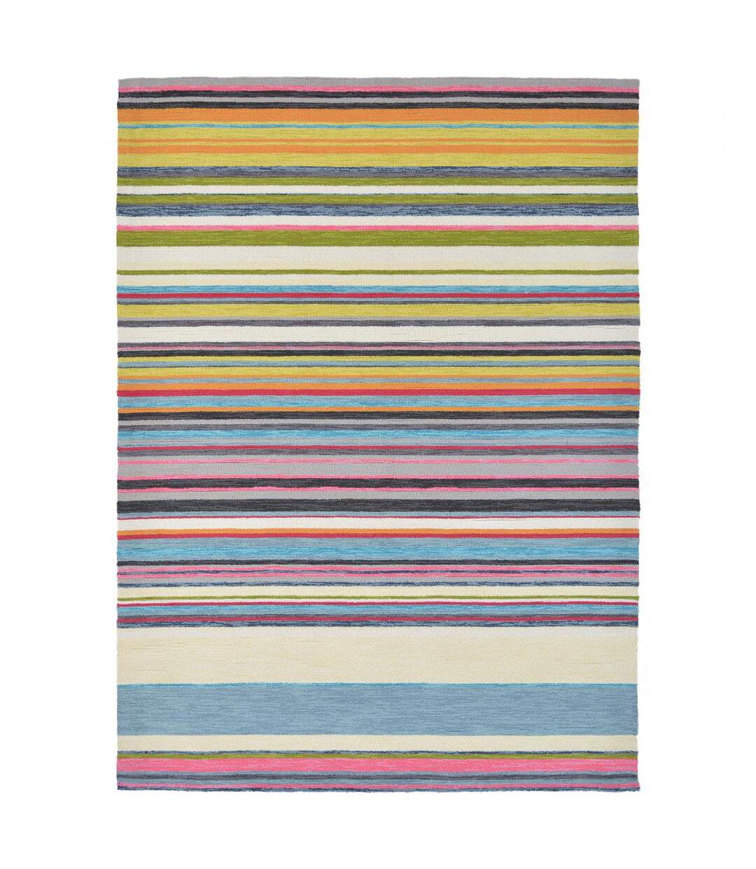 Tapis extérieur tissé kilim rectangle LAVIDA-1