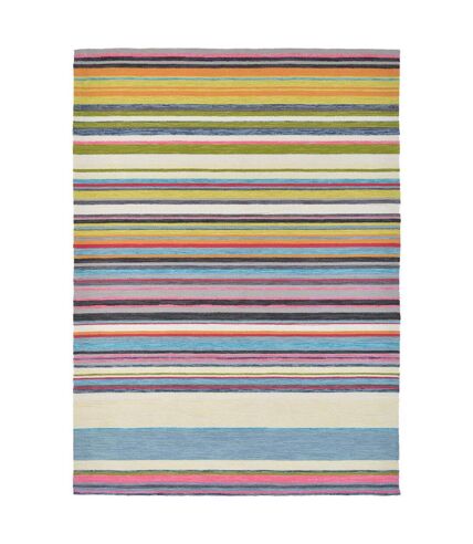 Tapis extérieur tissé kilim rectangle LAVIDA