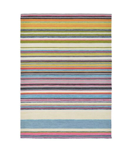 Tapis extérieur tissé kilim rectangle LAVIDA