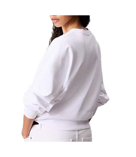 Sweat blanc femme calvin klein jeans lv047b234g