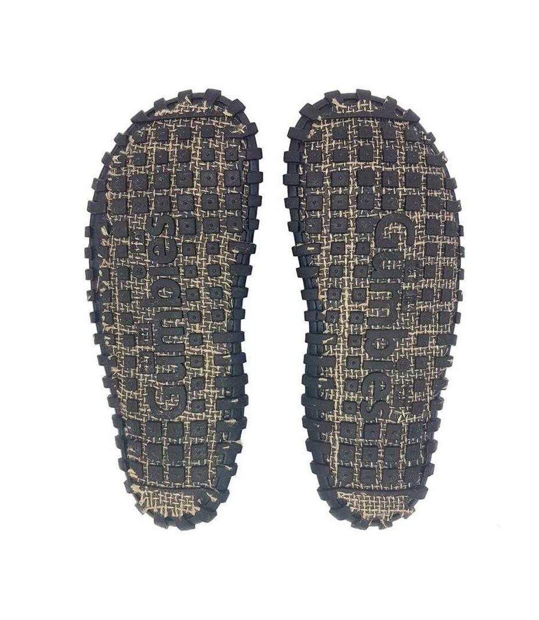 Tongs Homme Beige Noir Gumbies-4