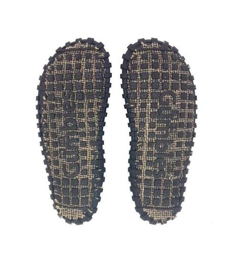 Tongs Homme Beige Noir Gumbies