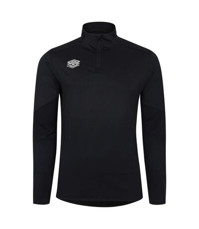 Unisex Adult Optimus Training Quarter Zip Midlayer Black Umbro