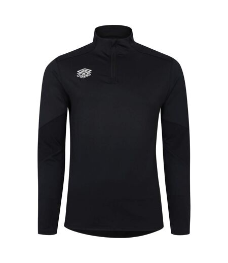 Unisex Adult Optimus Training Quarter Zip Midlayer Black Umbro