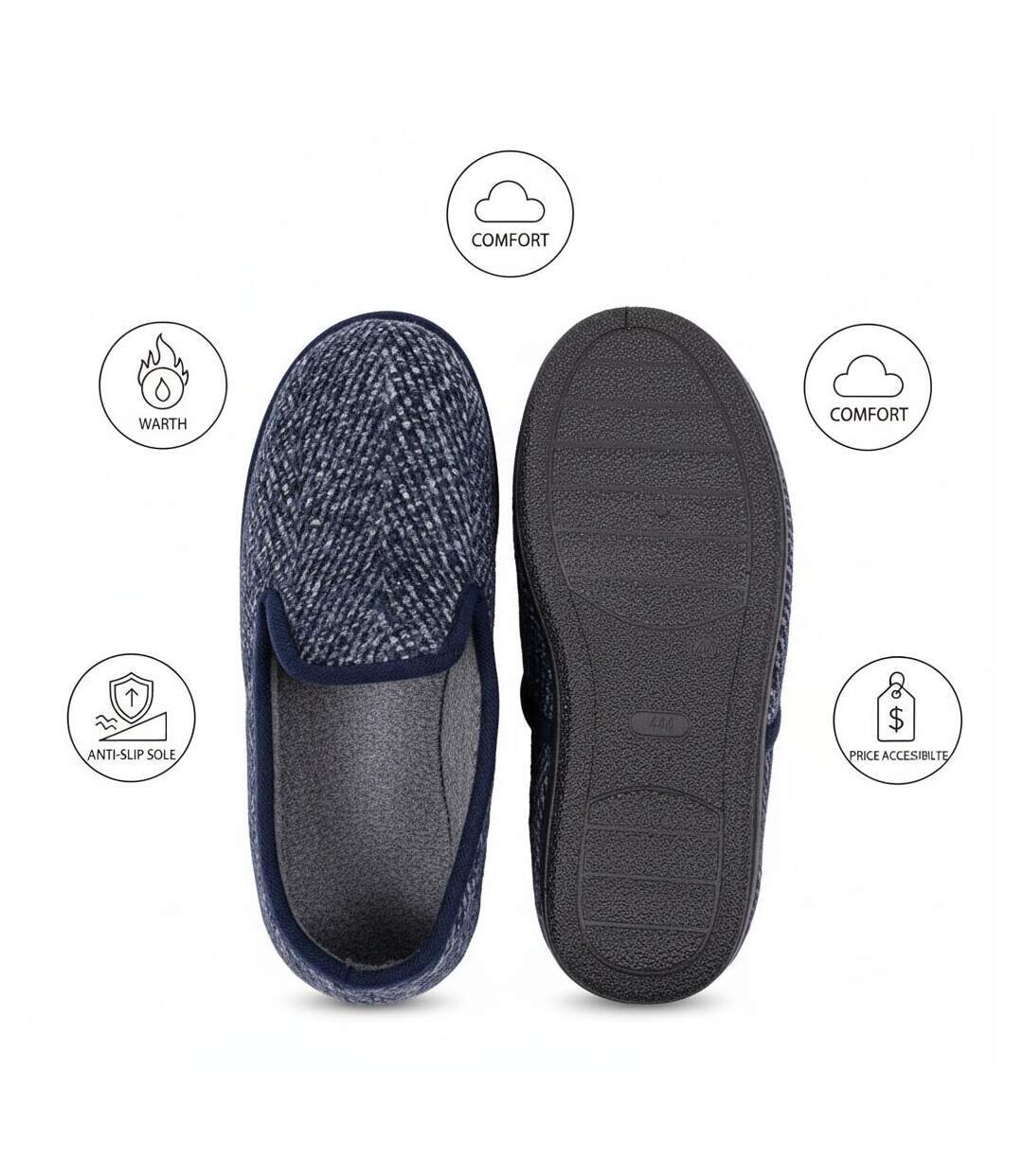 Pantoufle CHARENTAISE Homme-3