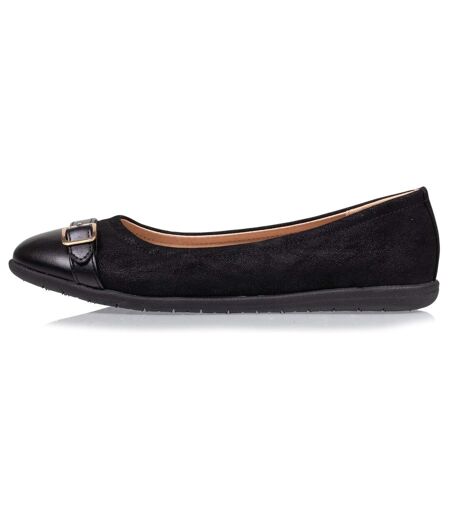 Isotoner Ballerines femme légères, confortables et modernes, avec une boucle