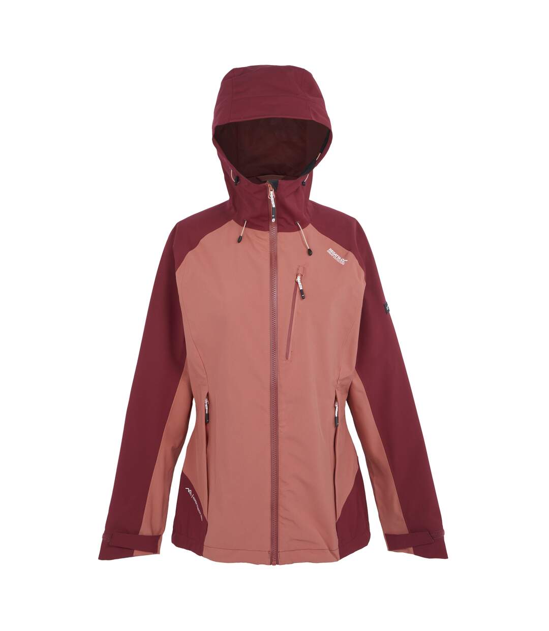 Womens/ladies Birchdale Shell Waterproof Jacket Mineral Red Rumba Red Regatta-1