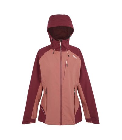 Womens/ladies Birchdale Shell Waterproof Jacket Mineral Red Rumba Red Regatta