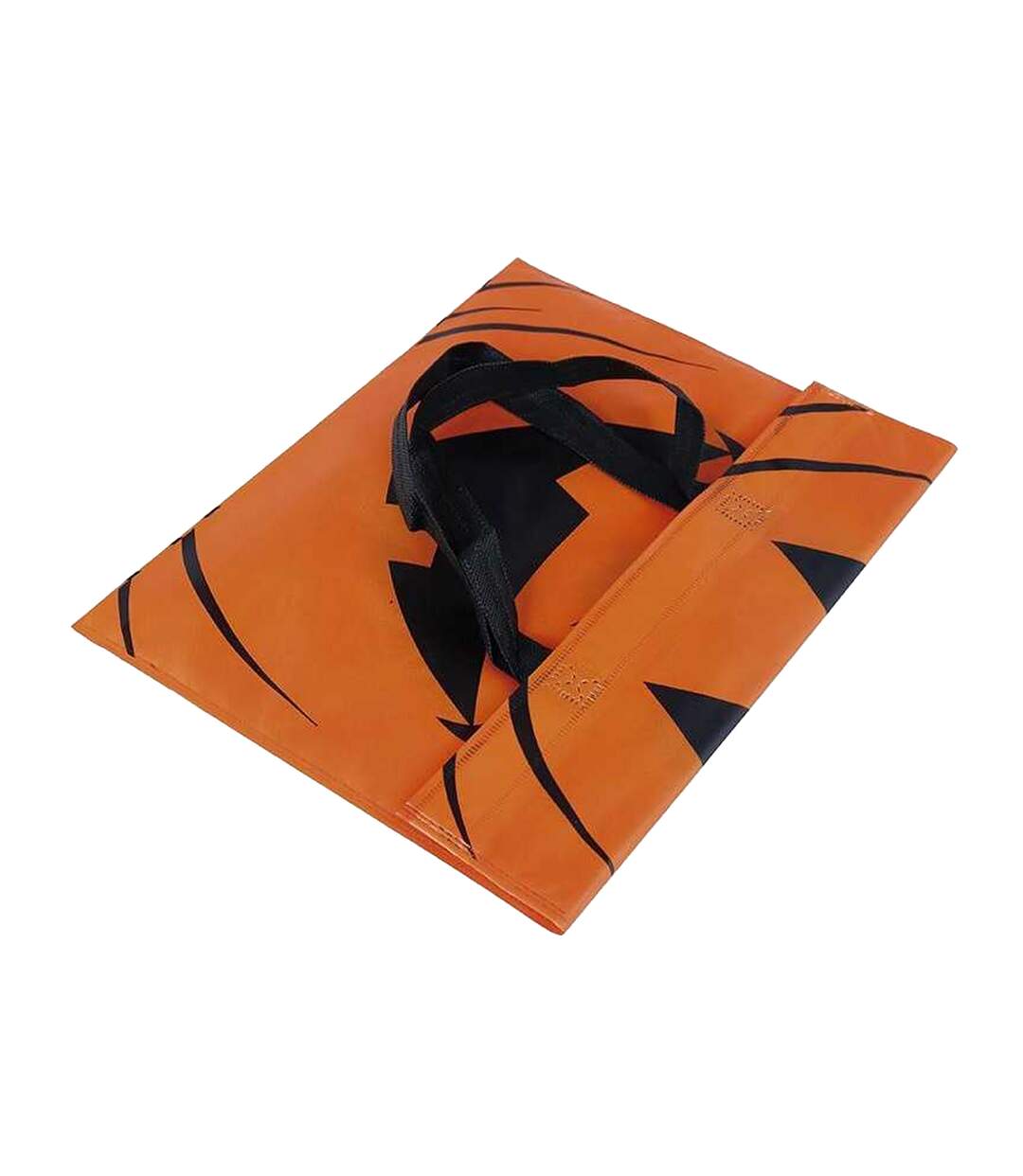 Tote Bag Motif/style Citrouille Taille Unique Orange Noir Fiestas Guirca-4