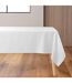 Nappe Jacquard Imprimé Artea 140x240cm Blanc-1