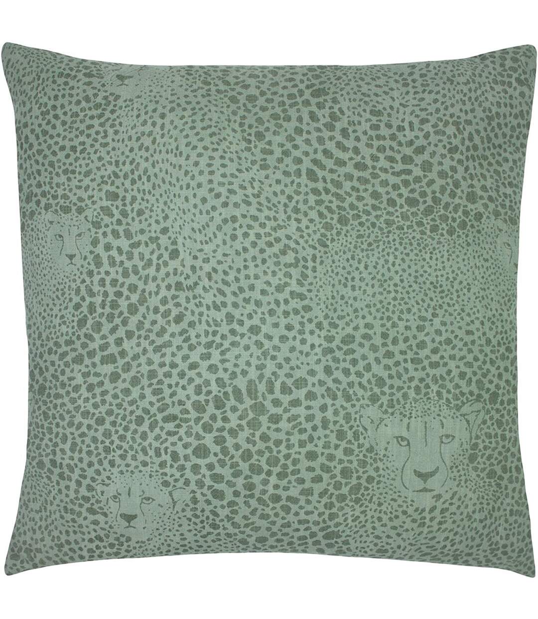 Hidden cheetah cushion cover one size sage green Furn