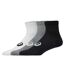 Pack Of 3  Mens Quarter Ankle Socks  Multicoloured Asics-2