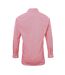 Chemise Gingham Homme Rouge Blanc Premier-2