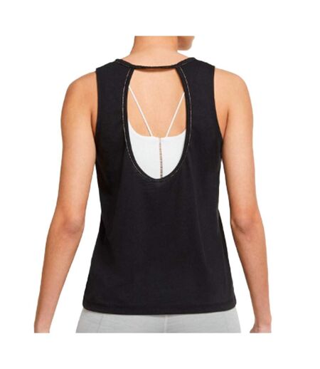 Débardeur Noir Femme Nike Tank Lurex - M