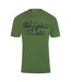 T-shirt Motif Fumée Homme Vert Foncé Cavalli Class-2