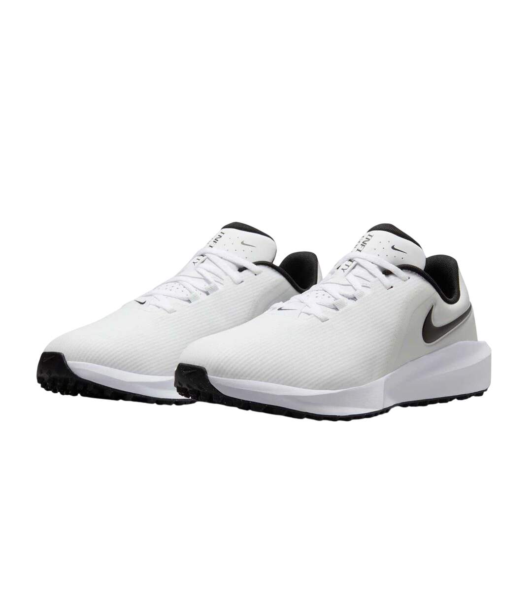Chaussures De Golf Motif/style Logo Infinity G Nn Homme Blanc Noir Nike-4