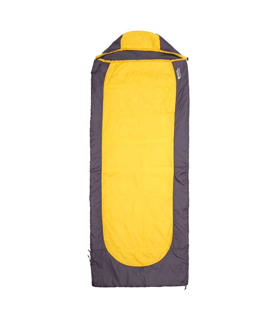 Sac de couchage microlite mid season 200 cm jaune / gris Mountain Warehouse-3