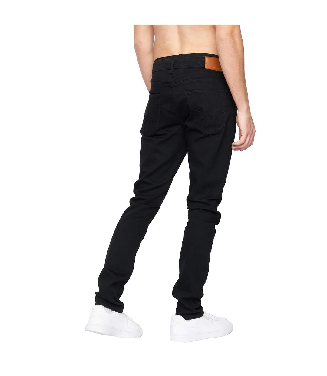 Jean Overburg Homme Noir Duck And Cover-2