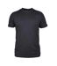 T-shirt Motif/style Uni Homme Noir Hi-Tec-1