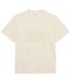 Mens Logo Cotton T-shirt Beige Lacoste-2