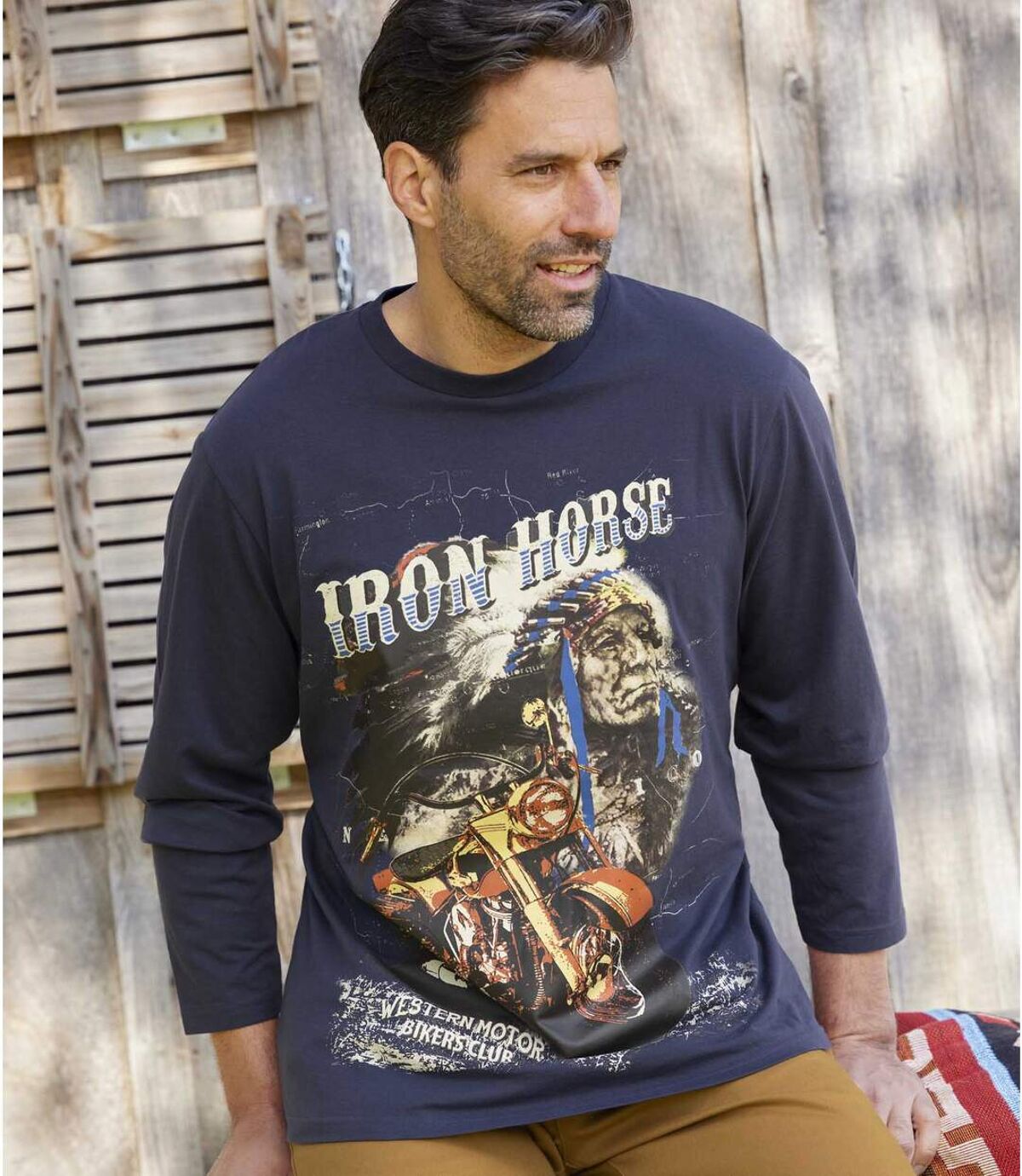 2er-Pack T-Shirts Iron Horse Atlas For Men