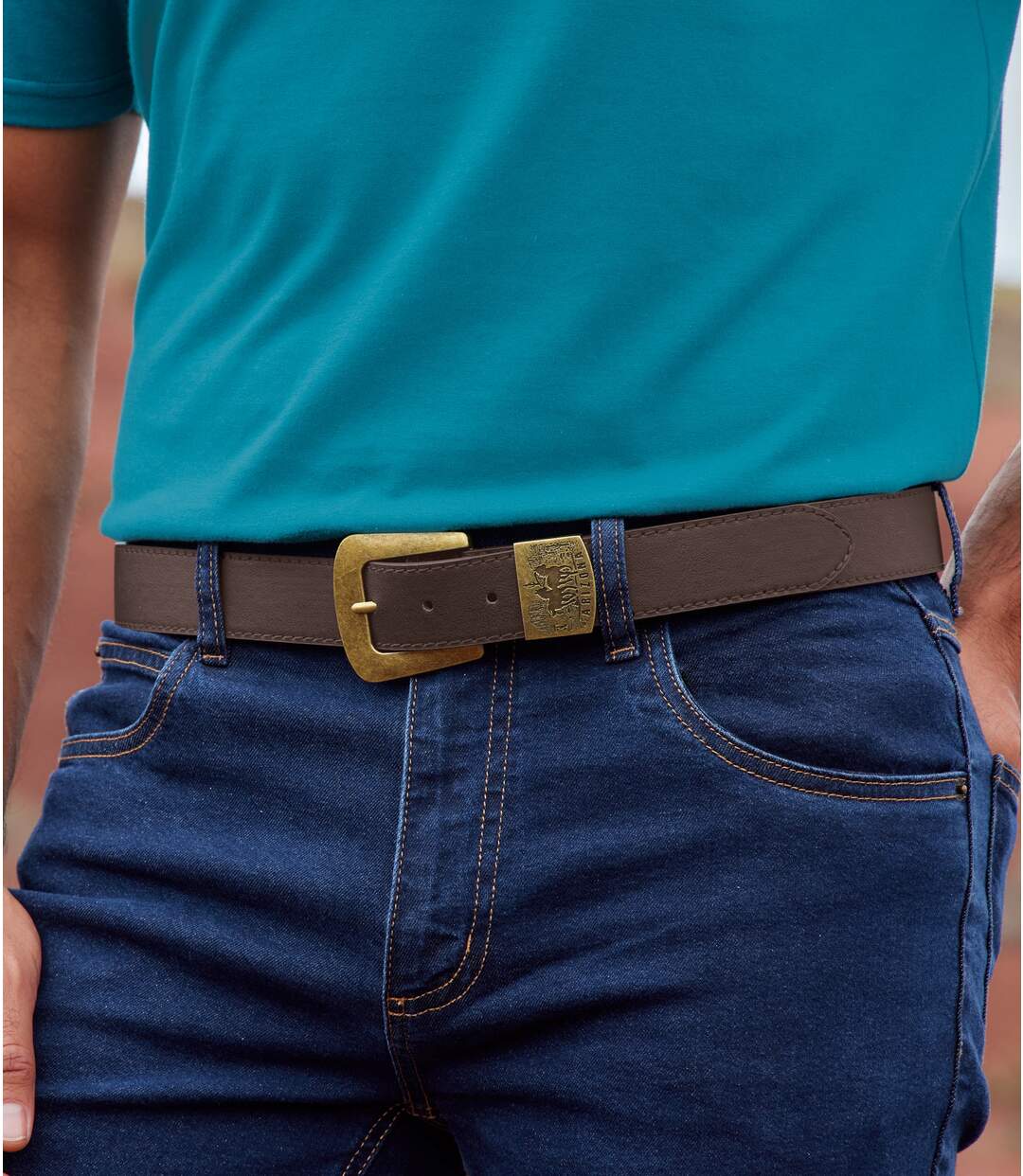 Ceinture Croûte de Cuir Buffalo