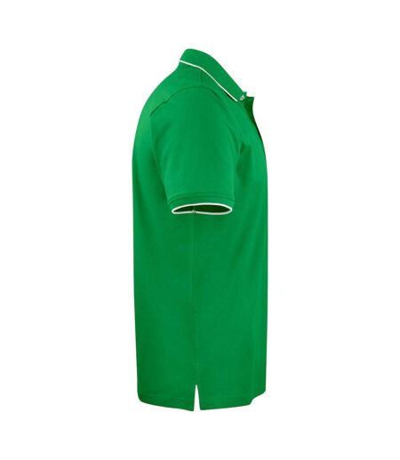 Mens Greenville Regular Polo Shirt Sport Green James Harvest