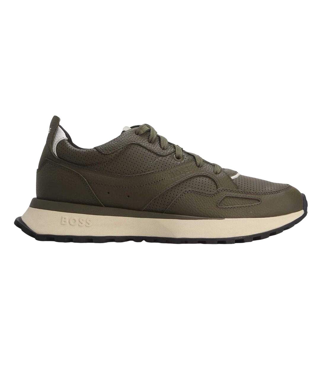 Baskets Jonah Homme Vert Boss-4