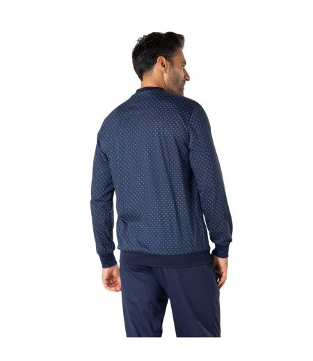 Pyjama long col rond homme Mercerisé Eminence