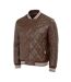 Mens Snap Bomber Jacket Coffee Firetrap-3