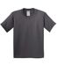 Gildan Childrens Unisex Heavy Cotton T-Shirt (Charcoal)
