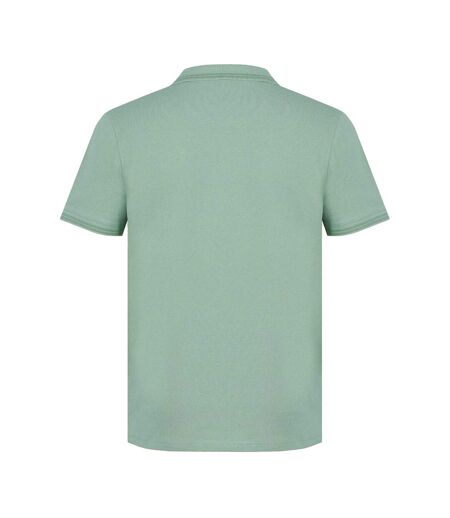 Polo Motif/style Logo Lazer Homme Vert Clair Firetrap