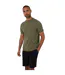 Mens Crew Neck Regular T-shirt Sage Threadbare-1