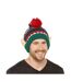 Chapeau bobble de noël unisexe pour adultes vert RJM RJM