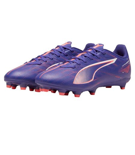 Mens Ultra 5 Play Football Boots Purple White Puma