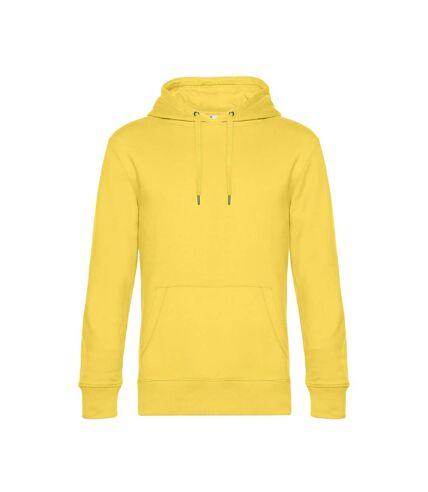 Sweat à capuche king homme jaune B&C