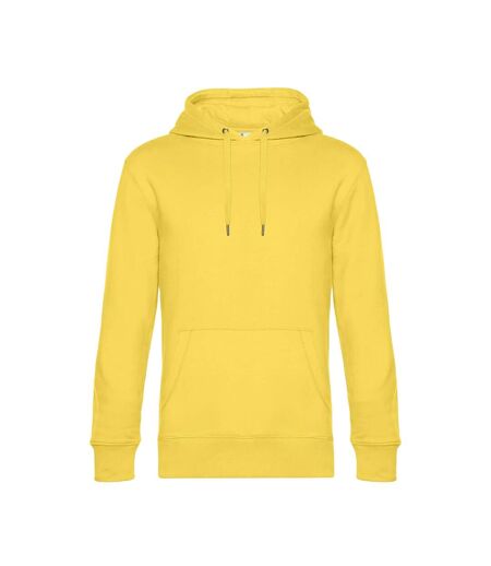 Sweat à capuche king homme jaune B&C