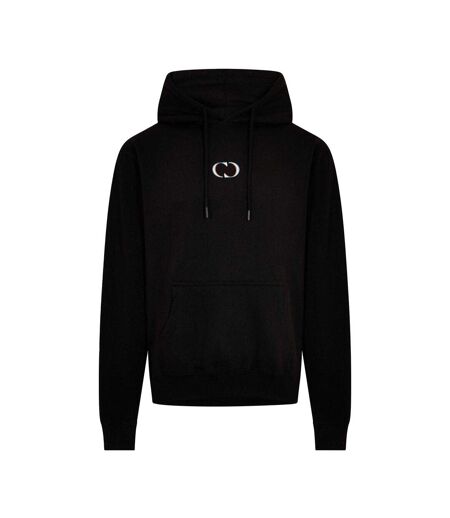 Sweat À Capuche Manches Longues Homme Noir Criminal Damage