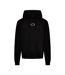 Sweat À Capuche Manches Longues Homme Noir Criminal Damage-1