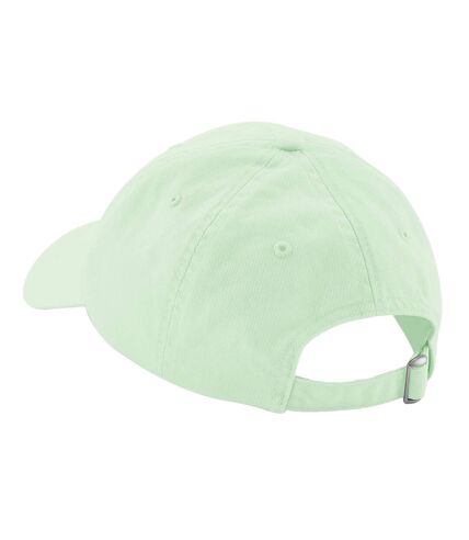 6 panel low profile cap pastel mint Beechfield