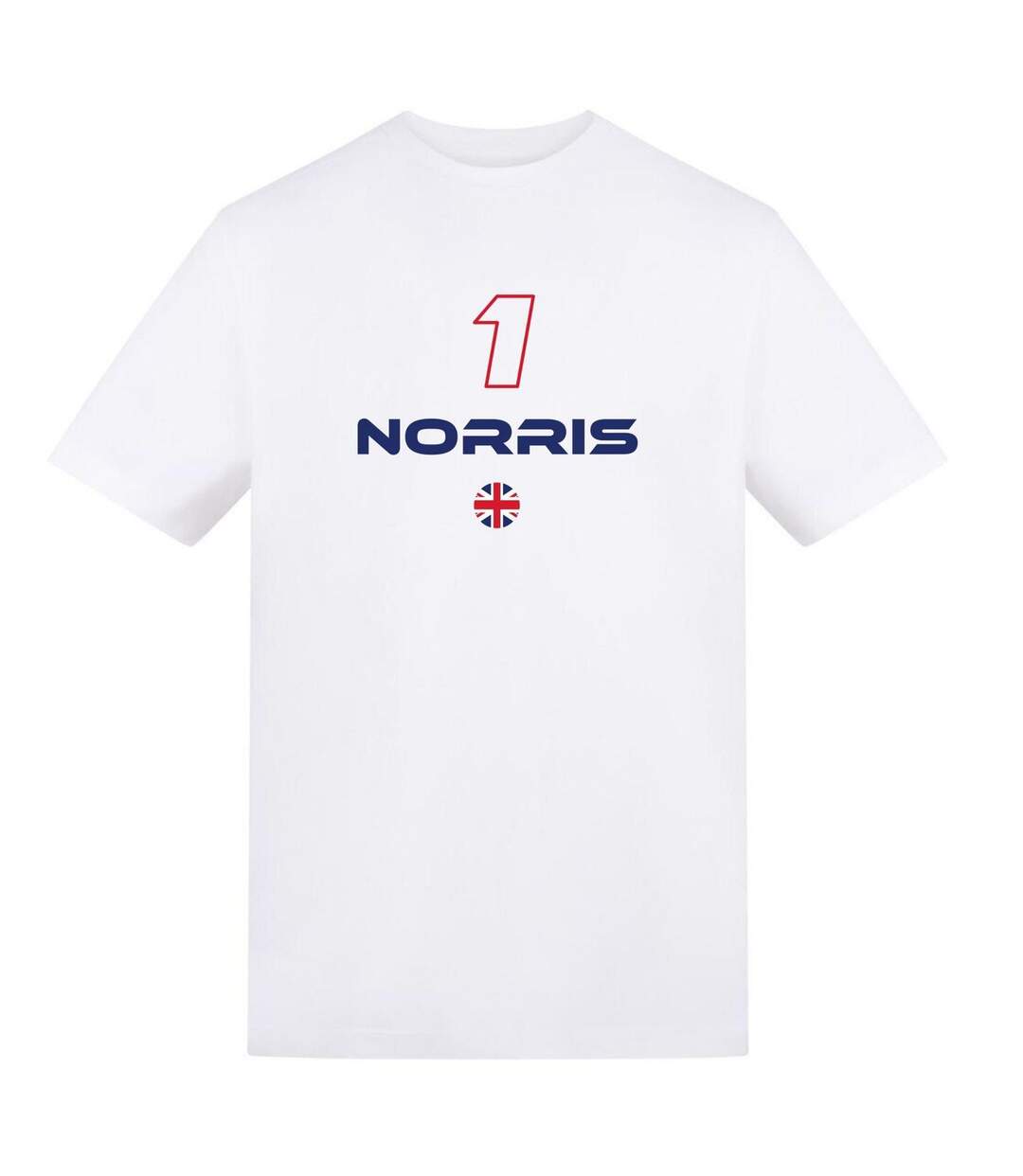 Unisex Adult Formula 1 T-shirt White AWD-1