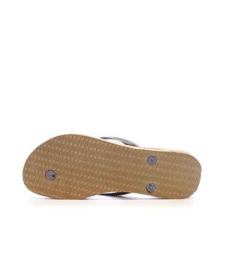 Tongs marron femme havaianas slim animals infradito