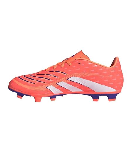 Chaussures De Foot Pour Terrain Ferme Predator Club Homme Orange Blanc Adidas