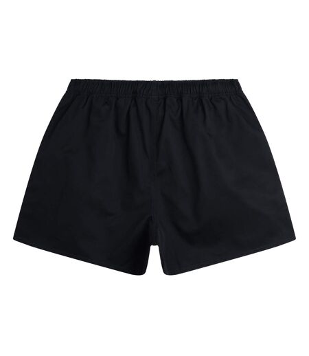 Mens Professional Cotton Shorts Black Canterbury