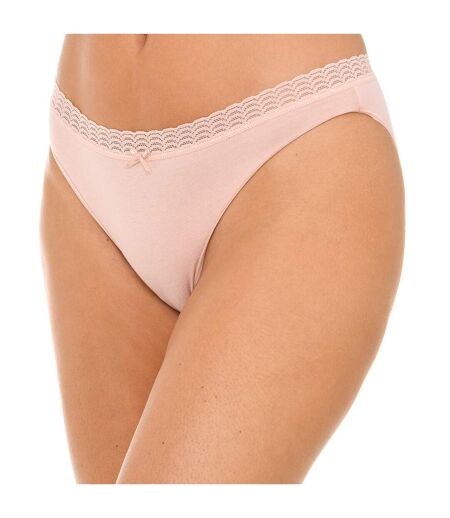 Pack-2 Eco-Dim panties with matching interior lining D09AJ women's sustainable and comfortable design for everyday