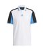 Polo Beyond Homme Blanc Noir Adidas-2