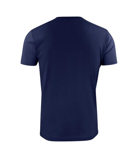 T-shirt Homme Bleu Marine Foncé Printer